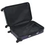 Set of 3 purple hard-shell trolley suitcases with wheels made of ABS. by vidaXL, Suitcases - Ref: Foro24-91877, Price: 147,32...