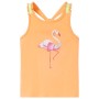 Kinder-Ärmelloses T-Shirt Orange 104 von , Kinder-T-Shirts - Ref: Foro24-11145, Preis: 8,39 €, Rabatt: %