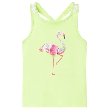 Camiseta de tirantes infantil amarillo neón 140 by , Kids T-shirts - Ref: Foro24-11153, Price: 8,30 €, Discount: %
