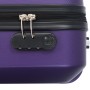 Set starrer Koffer mit Trolley-Rädern 3 Stück lila ABS von vidaXL, Koffer - Ref: Foro24-91877, Preis: 129,72 €, Rabatt: %