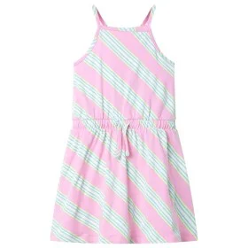 Ärmelloses Kinderkleid mit rosa Schnürung, Größe 128. von , Kinderkleider - Ref: Foro24-11172, Preis: 11,29 €, Rabatt: %