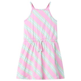 Ärmelloses Kinderkleid mit rosa Schnürung, Größe 128. von , Kinderkleider - Ref: Foro24-11172, Preis: 11,40 €, Rabatt: %