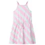 Ärmelloses Kinderkleid mit rosa Schnürung, Größe 128. von , Kinderkleider - Ref: Foro24-11172, Preis: 11,29 €, Rabatt: %