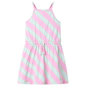 Ärmelloses Kinderkleid mit rosa Schnürung, Größe 104. von , Kinderkleider - Ref: Foro24-11170, Preis: 11,40 €, Rabatt: %
