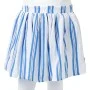 Kobaltblaues und weißes Kinderrock 128 von , Kinderhosen - Ref: Foro24-11477, Preis: 11,04 €, Rabatt: %