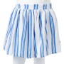 Kobaltblaues und weißes Kinderrock 128 von , Kinderhosen - Ref: Foro24-11477, Preis: 11,14 €, Rabatt: %