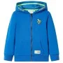 Kinderhoodie mit Kapuze und Reißverschluss in Blau, Größe 128. von , Kinder-T-Shirts - Ref: Foro24-11697, Preis: 13,56 €, Rab...