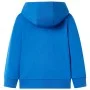 Kinderhoodie mit Kapuze und Reißverschluss in Blau, Größe 128. von , Kinder-T-Shirts - Ref: Foro24-11697, Preis: 13,56 €, Rab...