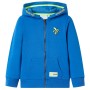 Kinderhoodie mit Kapuze und Reißverschluss in Blau, Größe 104. von , Kinder-T-Shirts - Ref: Foro24-11695, Preis: 13,70 €, Rab...