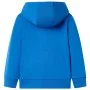 Sudadera infantil con capucha y cremallera azul 104 by , Kids T-shirts - Ref: Foro24-11695, Price: 13,56 €, Discount: %