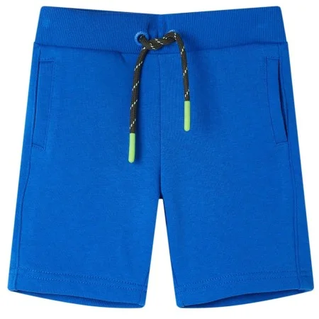 Pantalón corto infantil con cordón azul 116 de , Pantalones de niños - Ref: Foro24-11706, Precio: 9,29 €, Descuento: %