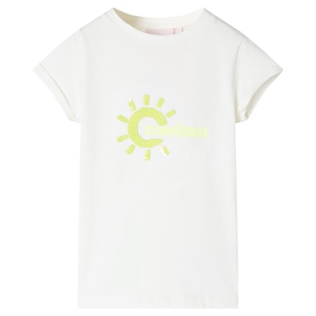 Kinder-T-Shirt in Naturfarbe, Größe 92. von , Kinder-T-Shirts - Ref: Foro24-11179, Preis: 8,07 €, Rabatt: %