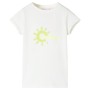 Kinder-T-Shirt in Naturfarbe, Größe 92. von , Kinder-T-Shirts - Ref: Foro24-11179, Preis: 8,07 €, Rabatt: %