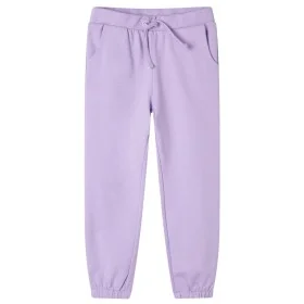 Pantalones de chándal infantiles color lila 116 de , Pantalones de niños - Ref: Foro24-10536, Precio: 11,70 €, Descuento: %