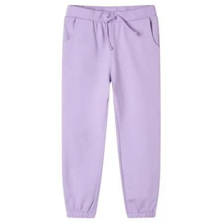 Pantalones de chándal infantiles color lila 116 de , Pantalones de niños - Ref: Foro24-10536, Precio: 11,70 €, Descuento: %