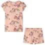 Kurzärmeliger Kinderpyjama in hellem Orange, Größe 116. von , Kinderpyjamas - Ref: Foro24-10446, Preis: 11,57 €, Rabatt: %
