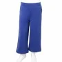 Pantalón infantil con perneras anchas azul cobalto 128 de , Pantalones de niños - Ref: Foro24-11037, Precio: 10,64 €, Descuen...