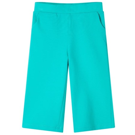 Kinderhose mit weiten mintgrünen Hosenbeinen, Größe 128. von , Kinderhosen - Ref: Foro24-11042, Preis: 10,74 €, Rabatt: %