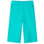 Kinderhose mit weiten mintgrünen Hosenbeinen, Größe 128. von , Kinderhosen - Ref: Foro24-11042, Preis: 10,74 €, Rabatt: %
