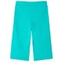 Pantalón infantil con perneras anchas verde menta 104 de , Pantalones de niños - Ref: Foro24-11040, Precio: 10,64 €, Descuent...