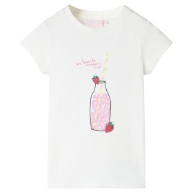 Camiseta infantil color crudo 128 by , Kids T-shirts - Ref: Foro24-11262, Price: 8,28 €, Discount: %