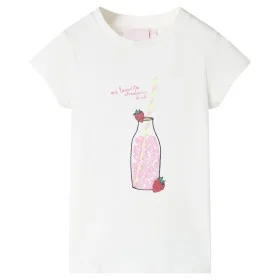 Camiseta infantil color crudo 128 by , Kids T-shirts - Ref: Foro24-11262, Price: 8,19 €, Discount: %