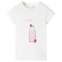 Kinder-T-Shirt in Naturfarbe, Größe 128. von , Kinder-T-Shirts - Ref: Foro24-11262, Preis: 8,28 €, Rabatt: %