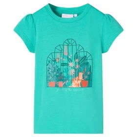 Kinder-T-Shirt in Mintgrün, Größe 128. von , Kinder-T-Shirts - Ref: Foro24-11367, Preis: 8,59 €, Rabatt: %