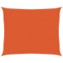 Toldo de vela naranja HDPE 160 g/m² 2,5x3 m