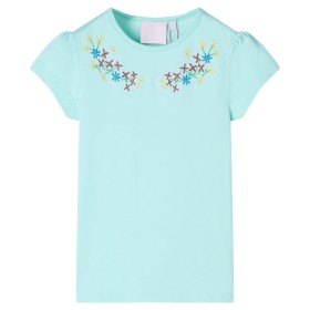 Camiseta infantil aguamarina claro 140 by , Kids T-shirts - Ref: Foro24-11338, Price: 8,66 €, Discount: %