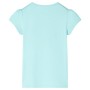 Camiseta infantil aguamarina claro 140 de , Camisetas para niños - Ref: Foro24-11338, Precio: 8,66 €, Descuento: %