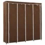 Armario con 4 compartimentos marrón 175x45x170 cm de vidaXL, Armarios roperos - Ref: Foro24-282446, Precio: 54,37 €, Descuent...