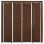 Kleiderschrank mit 4 braunen Fächern 175x45x170 cm von vidaXL, Kleiderschränke - Ref: Foro24-282446, Preis: 55,22 €, Rabatt: %
