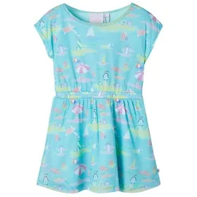 Kleid für Kinder in hellaquamarin 104 von , Kinderkleider - Ref: Foro24-11440, Preis: 11,14 €, Rabatt: %
