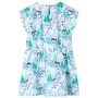 Vestido infantil color crudo y verde menta oscuro 104 by , Children's dresses - Ref: Foro24-11435, Price: 11,97 €, Discount: %
