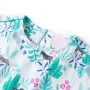 Kinderkleid in Creme und Dunkelgrün, Größe 104. von , Kinderkleider - Ref: Foro24-11435, Preis: 11,97 €, Rabatt: %