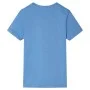 Camiseta infantil de manga corta azul medio 128 by , Kids T-shirts - Ref: Foro24-11877, Price: 8,19 €, Discount: %