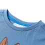 Kurzarm-Kinder-T-Shirt in mittelblau, Größe 128. von , Kinder-T-Shirts - Ref: Foro24-11877, Preis: 8,19 €, Rabatt: %