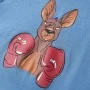 Kurzarm-Kinder-T-Shirt in mittelblau, Größe 128. von , Kinder-T-Shirts - Ref: Foro24-11877, Preis: 8,19 €, Rabatt: %