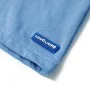 Kurzarm-Kinder-T-Shirt in mittelblau, Größe 128. von , Kinder-T-Shirts - Ref: Foro24-11877, Preis: 8,19 €, Rabatt: %