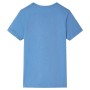Camiseta infantil de manga corta azul medio 104 de , Camisetas para niños - Ref: Foro24-11875, Precio: 8,28 €, Descuento: %