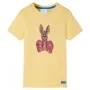 Kurzarm-Kinder-T-Shirt in Gelb, Größe 104. von , Kinder-T-Shirts - Ref: Foro24-11880, Preis: 8,19 €, Rabatt: %