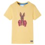 Kurzarm-Kinder-T-Shirt in Gelb, Größe 128. von , Kinder-T-Shirts - Ref: Foro24-11882, Preis: 8,28 €, Rabatt: %