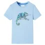 Kurzarm Kinder T-Shirt in Hellblau Größe 104 von , Kinder-T-Shirts - Ref: Foro24-12015, Preis: 8,12 €, Rabatt: %