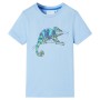 Kurzarm Kinder T-Shirt in Hellblau Größe 128 von , Kinder-T-Shirts - Ref: Foro24-12017, Preis: 8,20 €, Rabatt: %