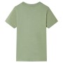 Kurzärmeliges Kinder-T-Shirt in hellem Khaki, Größe 140. von , Kinder-T-Shirts - Ref: Foro24-12178, Preis: 8,28 €, Rabatt: %
