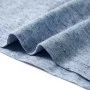 Kurzarm-Kinder-T-Shirt in meliertem Blau, Größe 116. von , Kinder-T-Shirts - Ref: Foro24-12171, Preis: 8,19 €, Rabatt: %