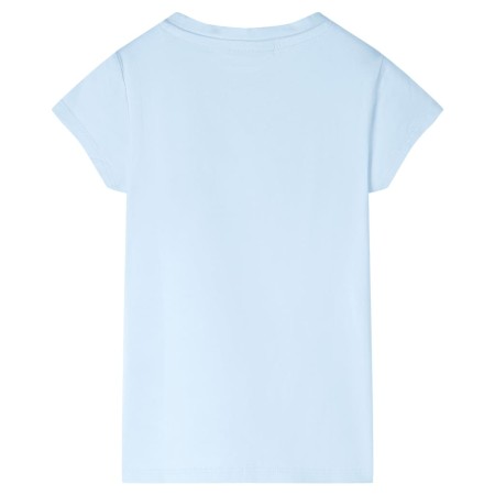 Kinder-T-Shirt in hellem Blau, Größe 92. von , Kinder-T-Shirts - Ref: Foro24-11269, Preis: 8,28 €, Rabatt: %