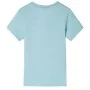 Kinder-T-Shirt in hellblauem Aquamarin, Größe 116. von , Kinder-T-Shirts - Ref: Foro24-12261, Preis: 8,06 €, Rabatt: %