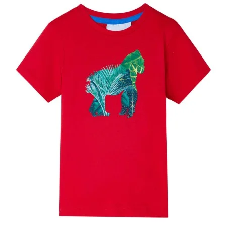Camiseta infantil color rojo 92 by , Kids T-shirts - Ref: Foro24-12254, Price: 8,06 €, Discount: %